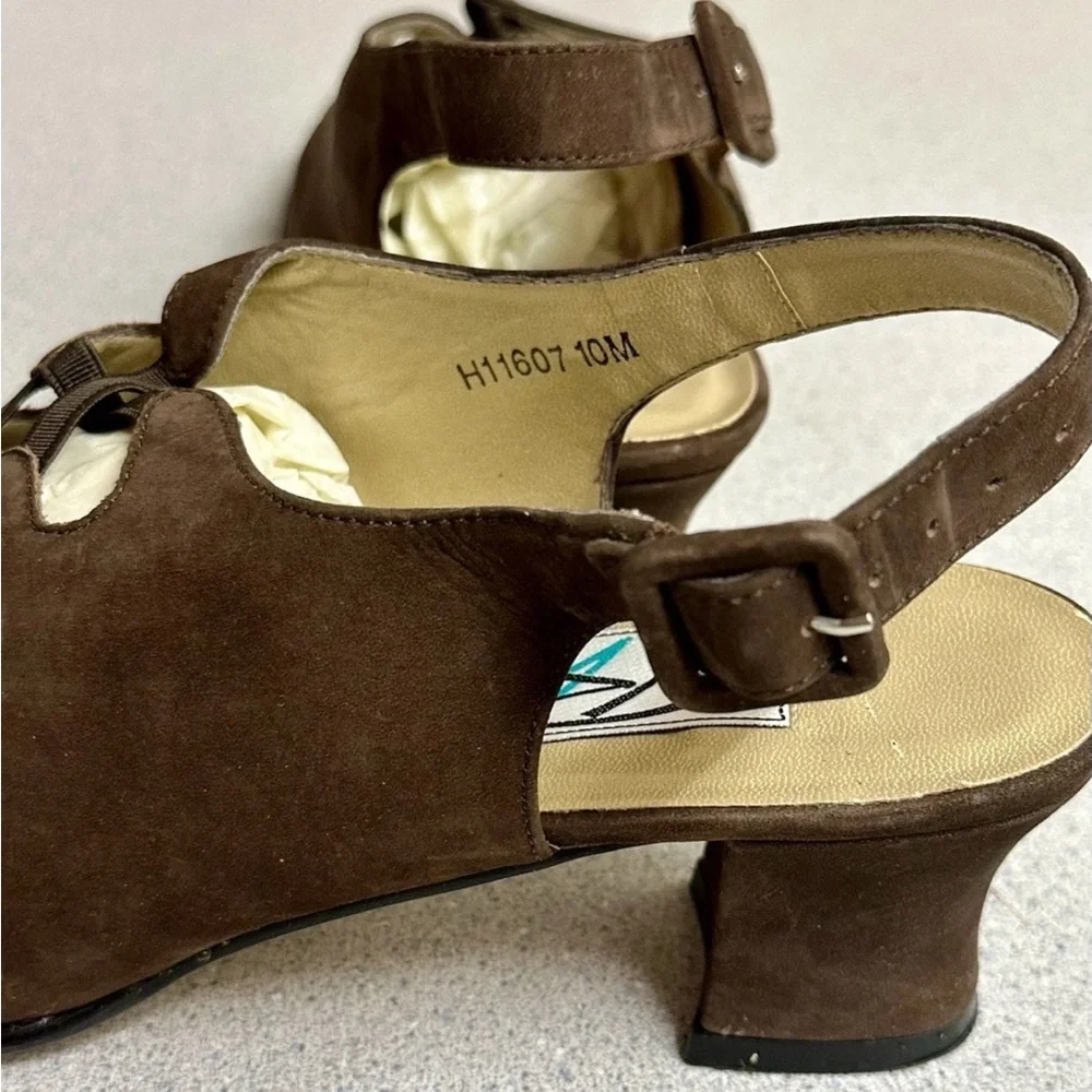 Ros Hommerson Dark Brown Platform‎ Sandals